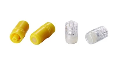 Medicīniskā vienreizējās lietošanas medicīniskā Luer Lock gumijas spilventiņa heparīna vāciņš